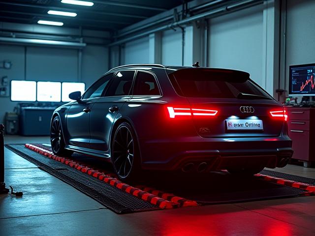 Audi RS6 Avant: ダイノテストによるECU最終調整 & トルク向上